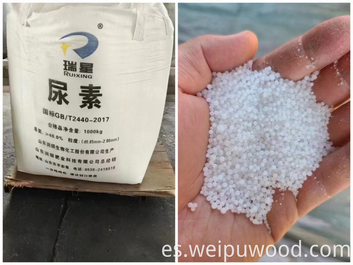 Medium particle urea